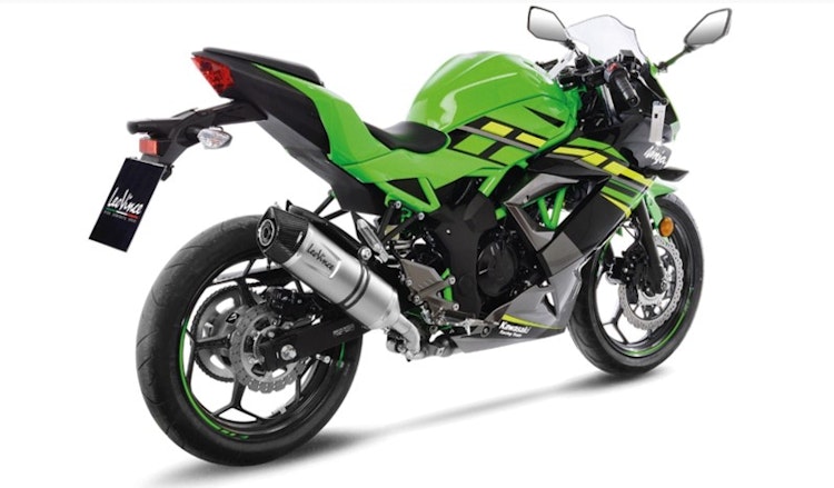 LeoVince SLIP-ON Edelstahl SBK LV ONE EVO für KAWASAKI  NINJA 125/Z 125