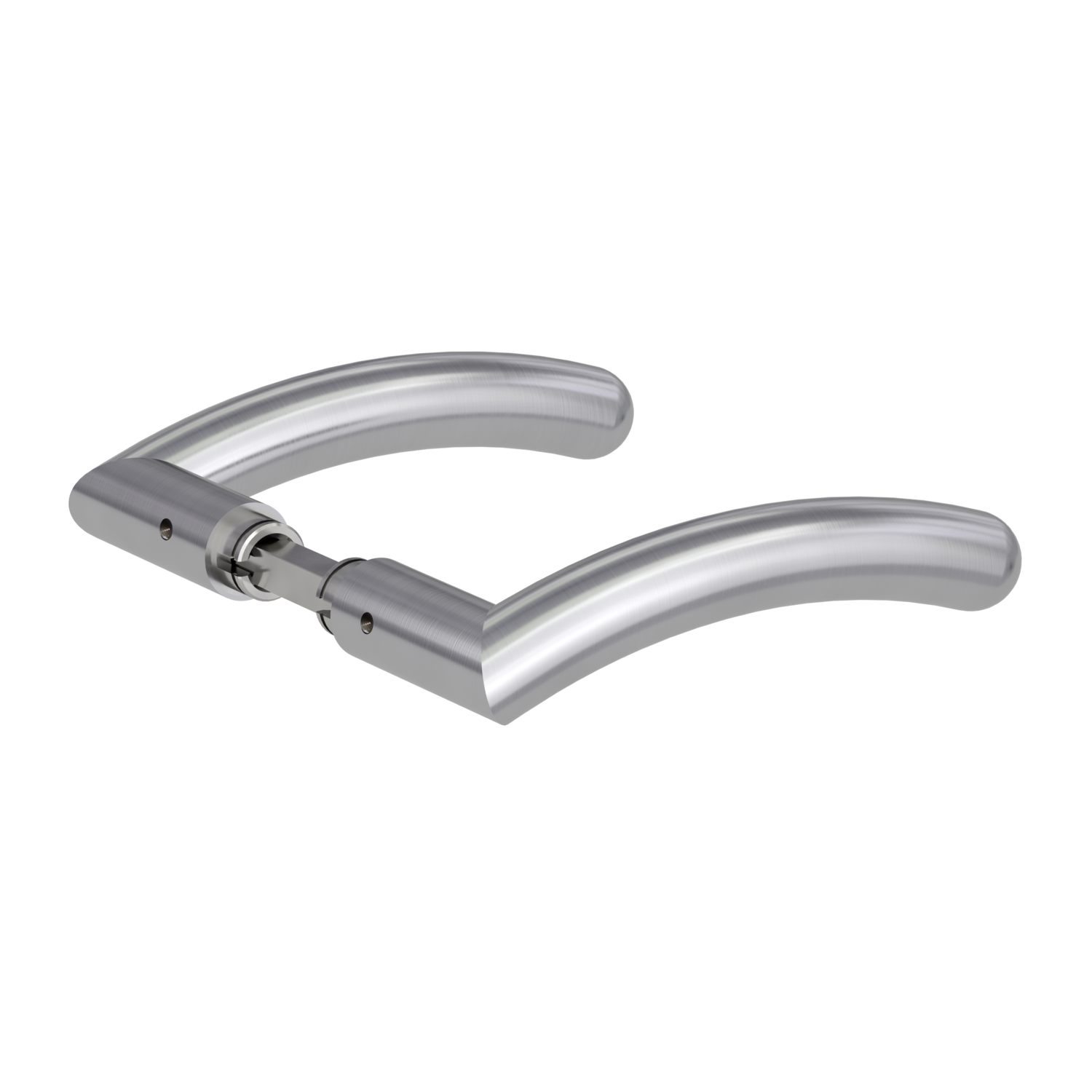 GRIFFWERK Griffpaar für Schlosskasten SAVIA K3-Edelstahl matt