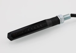 PROTECH Universal Lauflicht LED-Blinker RC-130 Spiegel & Blinker Schwarz für BMW F 900 R,KAWASAKI Ninja 1000 SX,KTM 1290 Super Duke GT