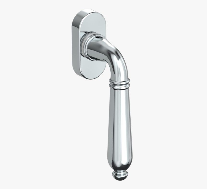 Griffwerk Fenstergriff CAROLA Chrom-Optik L 7x32mm