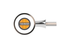 HIGHSIDER pro Rocket Bullet LED Blinker/Positionslicht Chrom/Getönt 2in1, E-Geprüft (Paar)