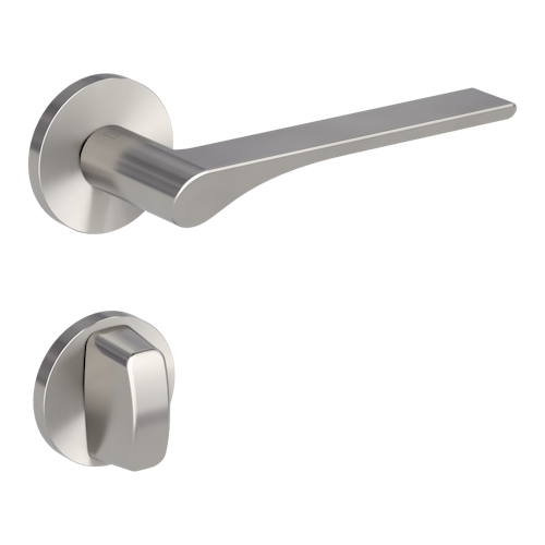 Griffwerk VAYA 261 LEAF LIGHT fast2fix Fast2Fix Rosetten rund WC Samtgrau