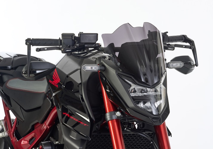 ERMAX Naked-Bike-Scheibe Acrylic durchsichtig Schwarz getönt für HONDA CB750 Hornet