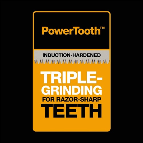 Fiskars Power Tooth Klappbare Zugsäge 15 19TPI 1062932