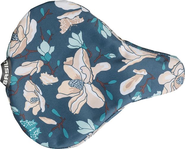 Basil Magnolia Sattelüberzug blau,bunt