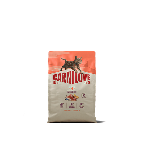 Carnilove True Fresh Kitten Rind Katzentrockenfutter
