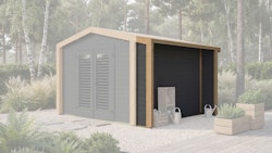 Weka seitlicher Anbau für Multifunktions-Gartenhaus Killarney 