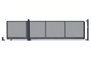 Vorschaubild dz VIDUAL Slide Schiebetor Snap 140 x 20 mm Klickprofil