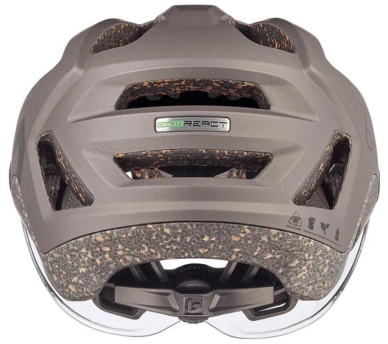 Bollé Helm Eco React Visor braun