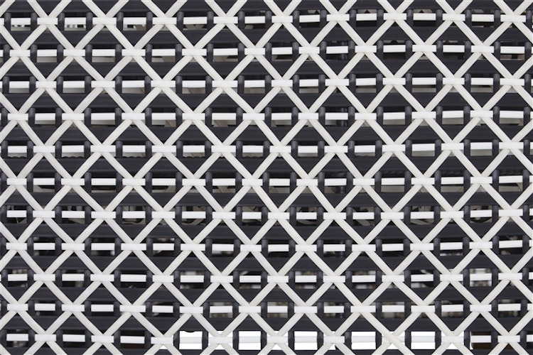 Hartman Dining Chair DELPHINE, Aluminium Carbon Black / Polyrattan White/Black - Abverkauf 