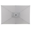 Vorschaubild doppler Mittelmastschirm EXPERT 220 x 140 Auto-Tilt, Aluminium Silber / 100 % Polyester 180 g/m²