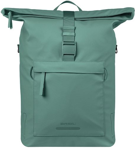 Basil Brooklyn MIK Hooks Schultertasche silbergrün