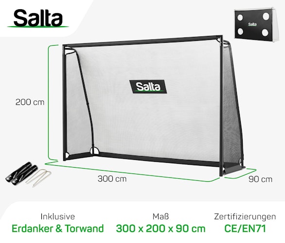 Salta Legend Fußballtor mit Torwand