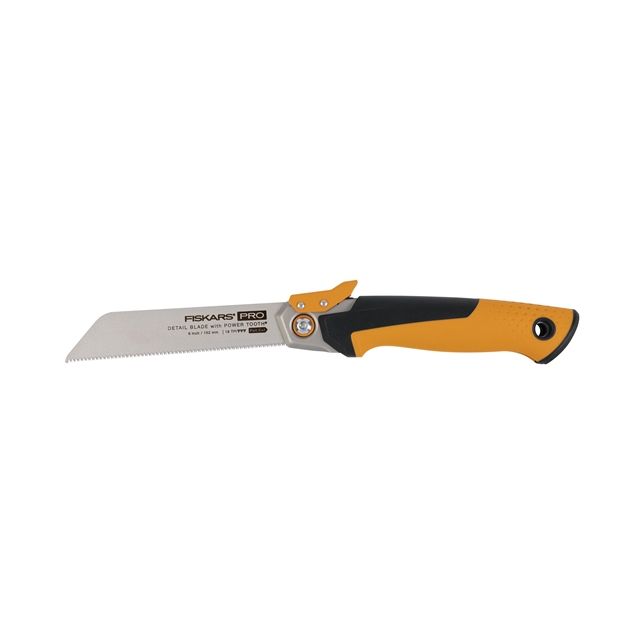 Fiskars Orange/Schwarz Pro Powertooth Kompakte Klappbare Detailsäge 15 Cm - Bild 7