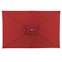 Vorschaubild doppler Mittelmastschirm EXPERT 220 x 140 Auto-Tilt, Aluminium Silber / 100 % Polyester 180 g/m²