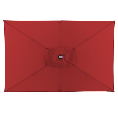 doppler Mittelmastschirm EXPERT 220 x 140 Auto-Tilt, Aluminium Silber / 100 % Polyester 180 g/m²