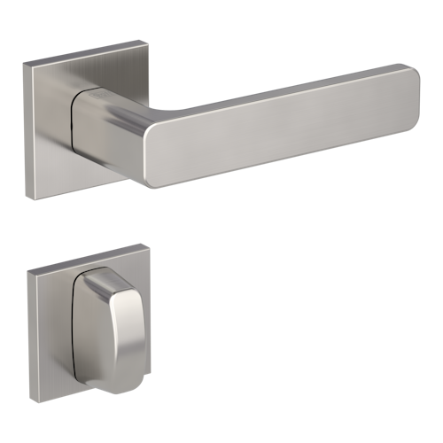 Griffwerk VAYA 265 MINIMAL MODERN fast2fix  Fast2Fix Rosetten eckig  WC Samtgrau