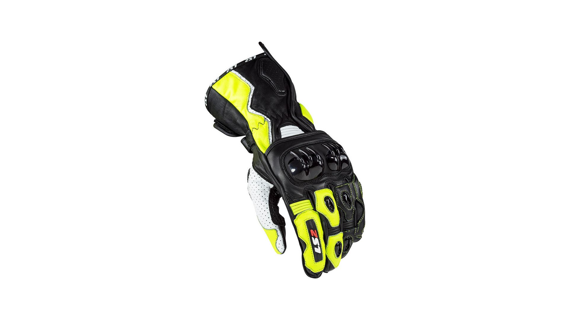 LS2 Handschuh Swift Racing Herren - Schwarz/Gelb  [Größe M]
