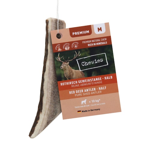 Chewies Geweih-Snack halb Hundekauartikel