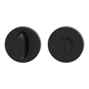 Vorschaubild Griffwerk Rosettenpaar rund GK4 -Graphitschwarz Schraubtechnik -WC