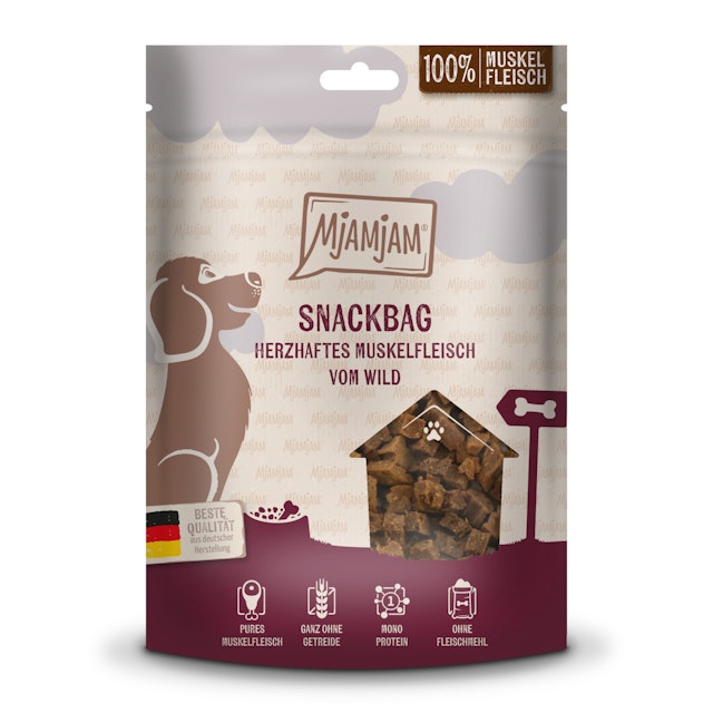 MJAMJAM Snackbag 100 Gramm HundesnacksVorschaubild