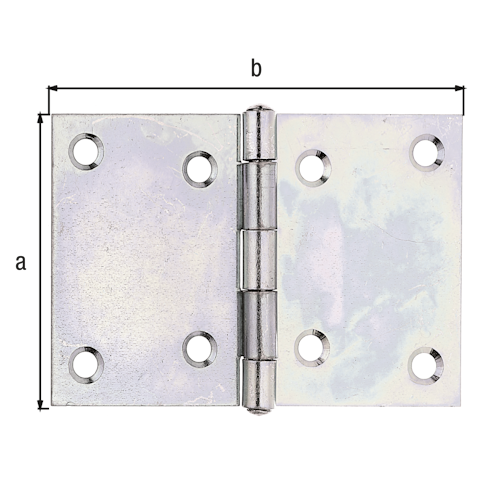 Alberts® Scharnier  70 x 1045 mm