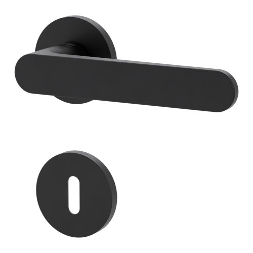 Griffwerk VAYA 291 AVUS fast2fix Fast2Fix Rosetten rund Buntbart Graphitschwarz