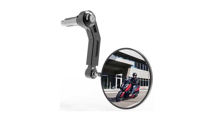 Oxford Premium-Aluminium Lenkerendenspiegel Links