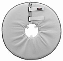 TRIXIE Schutzkragen, Polyester/Schaumstoff, grau