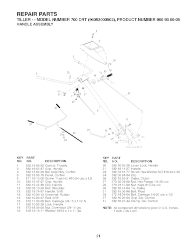 Husqvarna Motorhacken 96093000502 700DRT (CARB compliant)