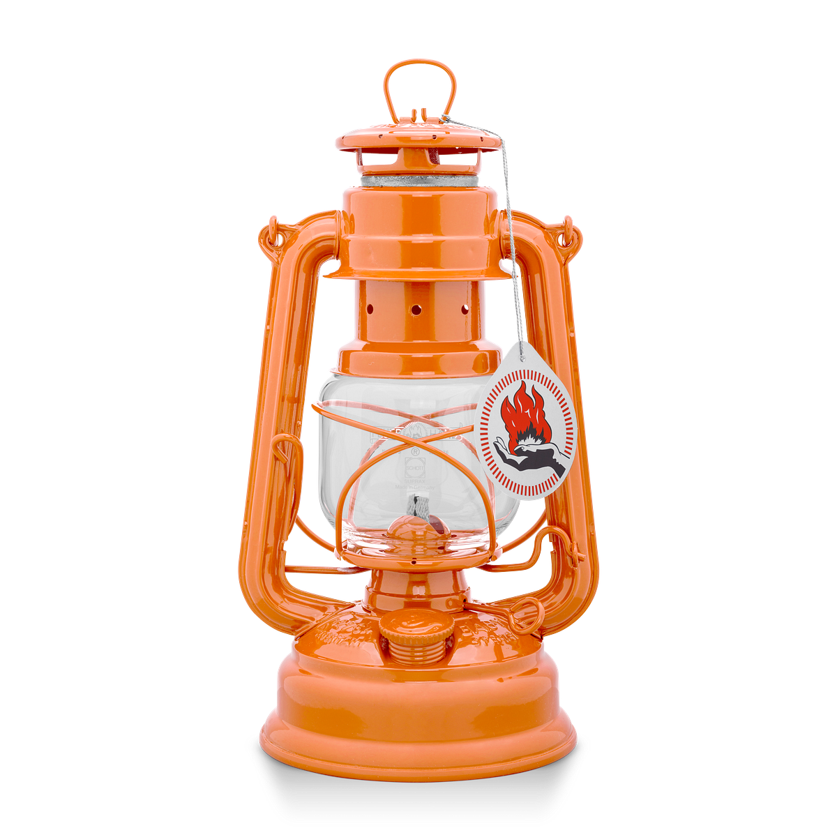 Feuerhand Sturmlaterne Baby Special 276 Pastellorange - Limitiert
