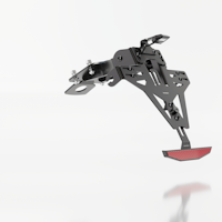 HIGHSIDER pro Kennzeichenhalter Akron-RS Yamaha