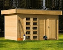 Vorschaubild Skan Holz 28 mm Gartenhaus Venlo 3
