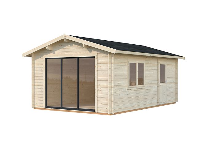 Palmako Gartenhaus Irene 19,0 m² - 44 mm Slide