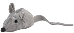 Aumüller Baldi Maus grau Baldrian-/ Dinkelkatzenspielkissen