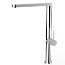 Vorschaubild Minimalistischer Wasserhahn Küchenarmatur, TECNO, mit 360° schwenkbarem superflachem Auslauf, Verchromt