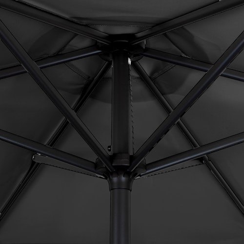 Derby Mittelmastschirm BASIC 180 Lift, Aluminium Anthrazit / 100 % Polyester 180 g/m²