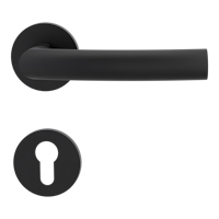 Griffwerk VAYA 178 LORITA fast2fix Fast2Fix GK3 Rosetten rund Profilzylinder Graphitschwarz