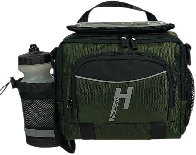 Haberland Lenkertasche Bottle grün