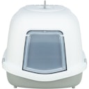 Vorschaubild TRIXIE Katzentoilette Primo XXL Top, mit Haube, 56 × 47 × 71 cm, grau/weiß