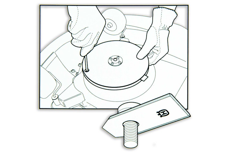 Husqvarna Robuster Messersatz H2 für Automower
