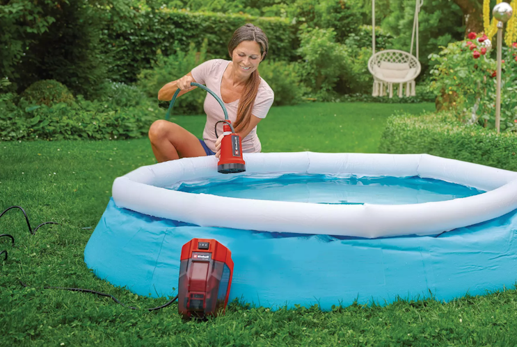 Einhell Akku-Klarwasserpumpe GE-SP 18 LL Li (1x4,0Ah) 4181561