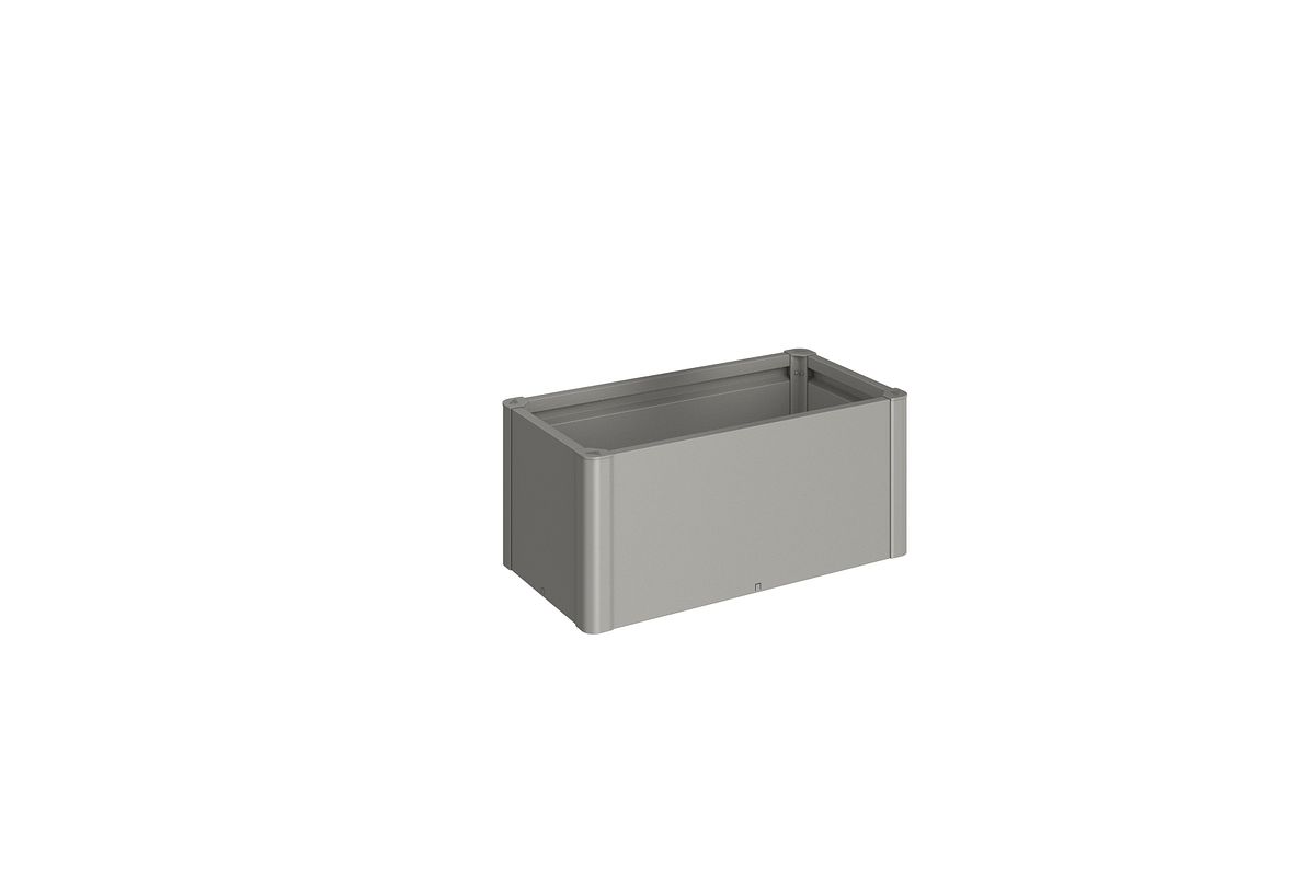 Biohort Pflanzbeet Belvedere B 102 x T 53 cm (Gr. 100) 45 cm (MINI) quarzgrau-metallic