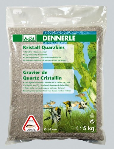 DENNERLE Kristall-Quarzkies natur 1-2 mm (5 kg)