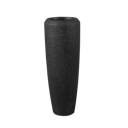 Klocke Design Pflanzgefäß/Bodenvase schwarz ⌀ 34 cm x H 75/97 cm