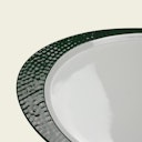 Vorschaubild Big Green Egg Servierplatte aus Porzellan