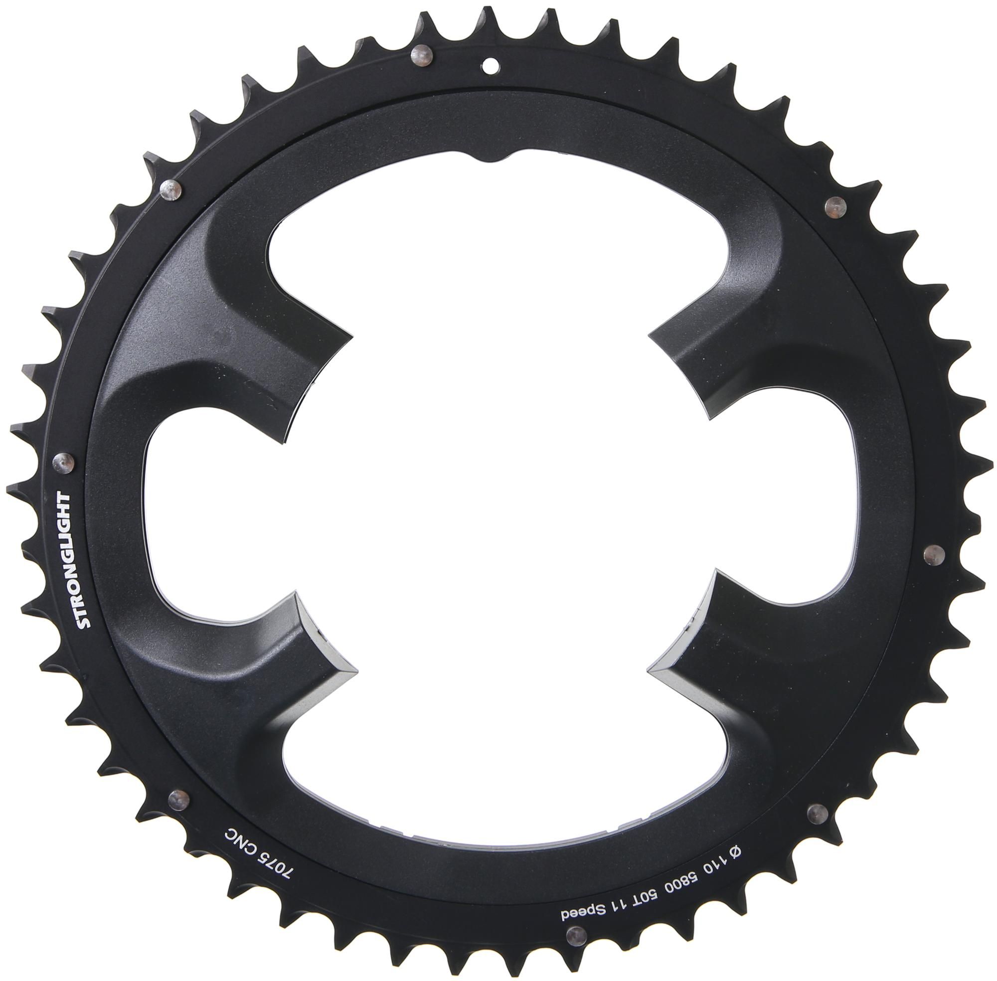 Stronglight Kettenblatt 50 Zähne Shimano 105 FC-5800 schwarz