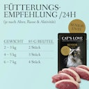 Vorschaubild Cat's Love Senior 85g Beutel Katzennassfutter
