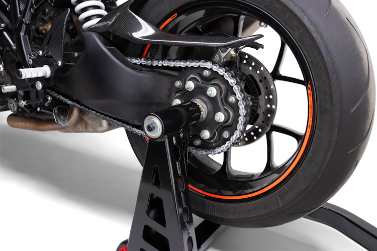 BTR Aluminium Einarmständer mit 31 mm Pin für Honda