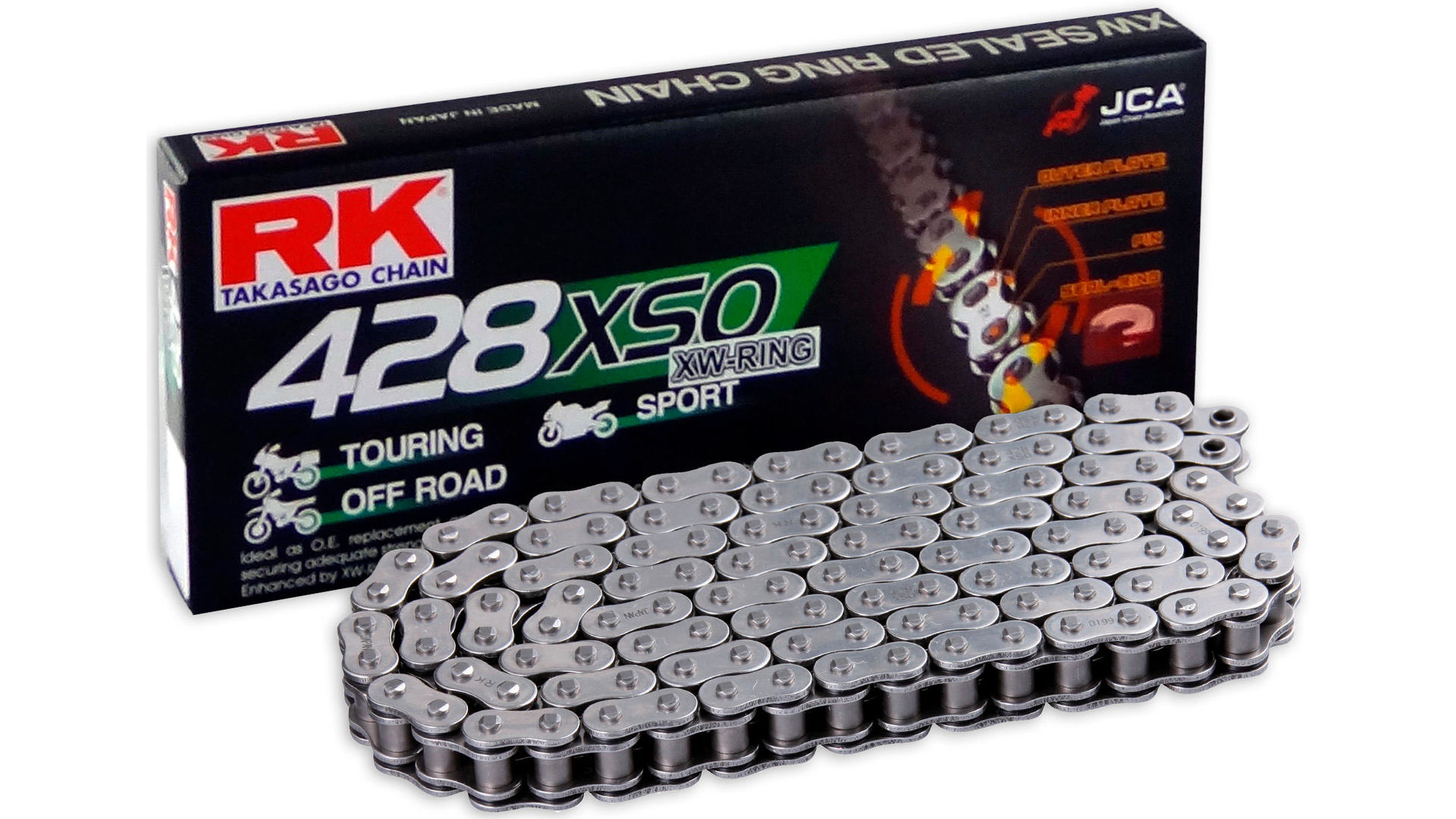 RK Kette 428XSO, 124 Glieder